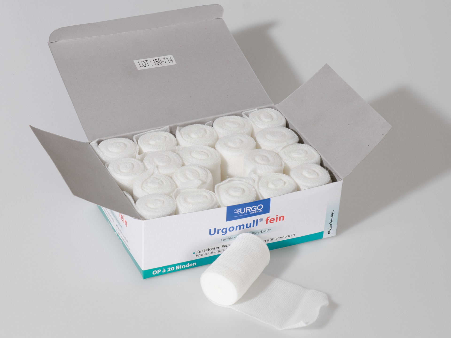 Boxunterbandage Gaze