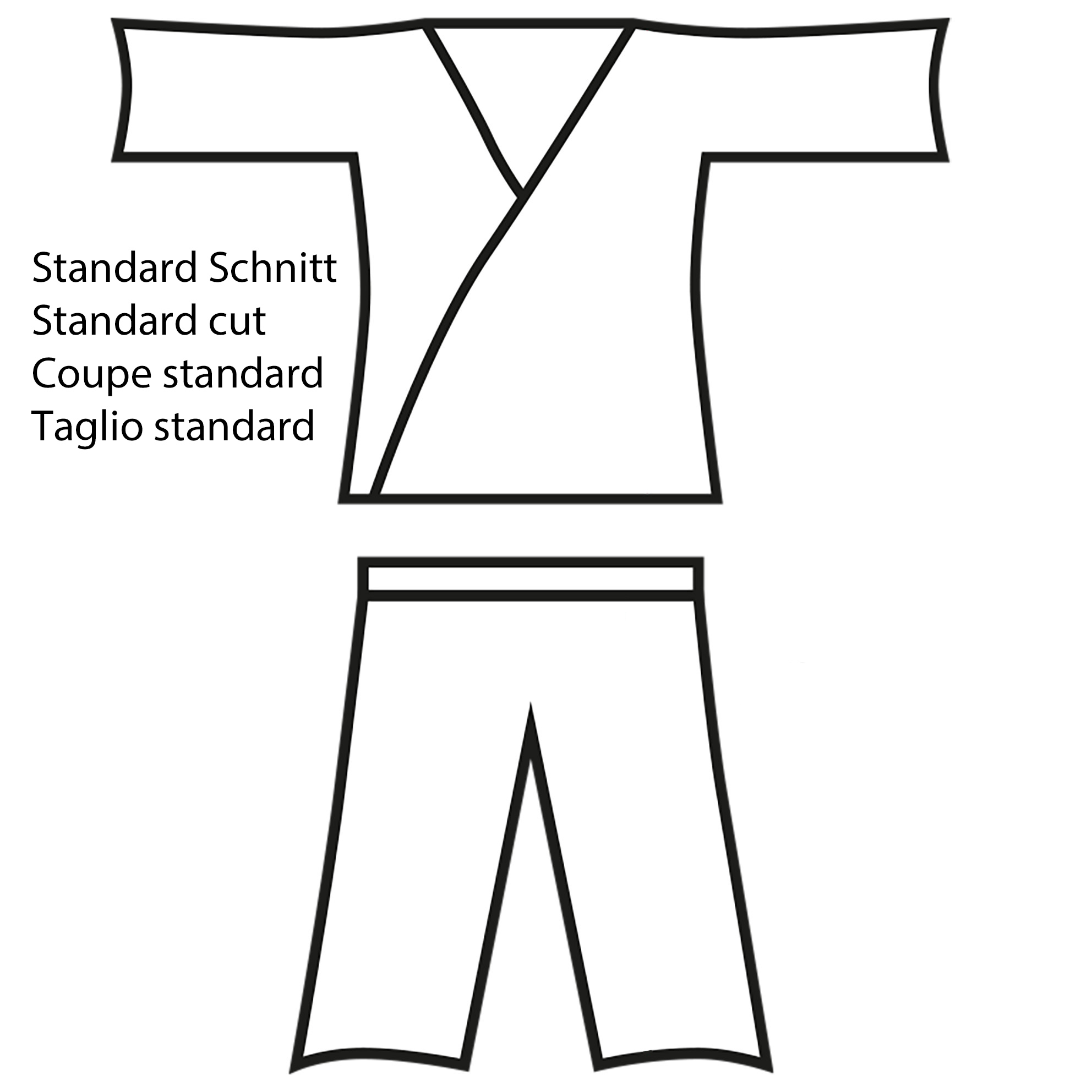 DANRHO Judoanzug Classic blau