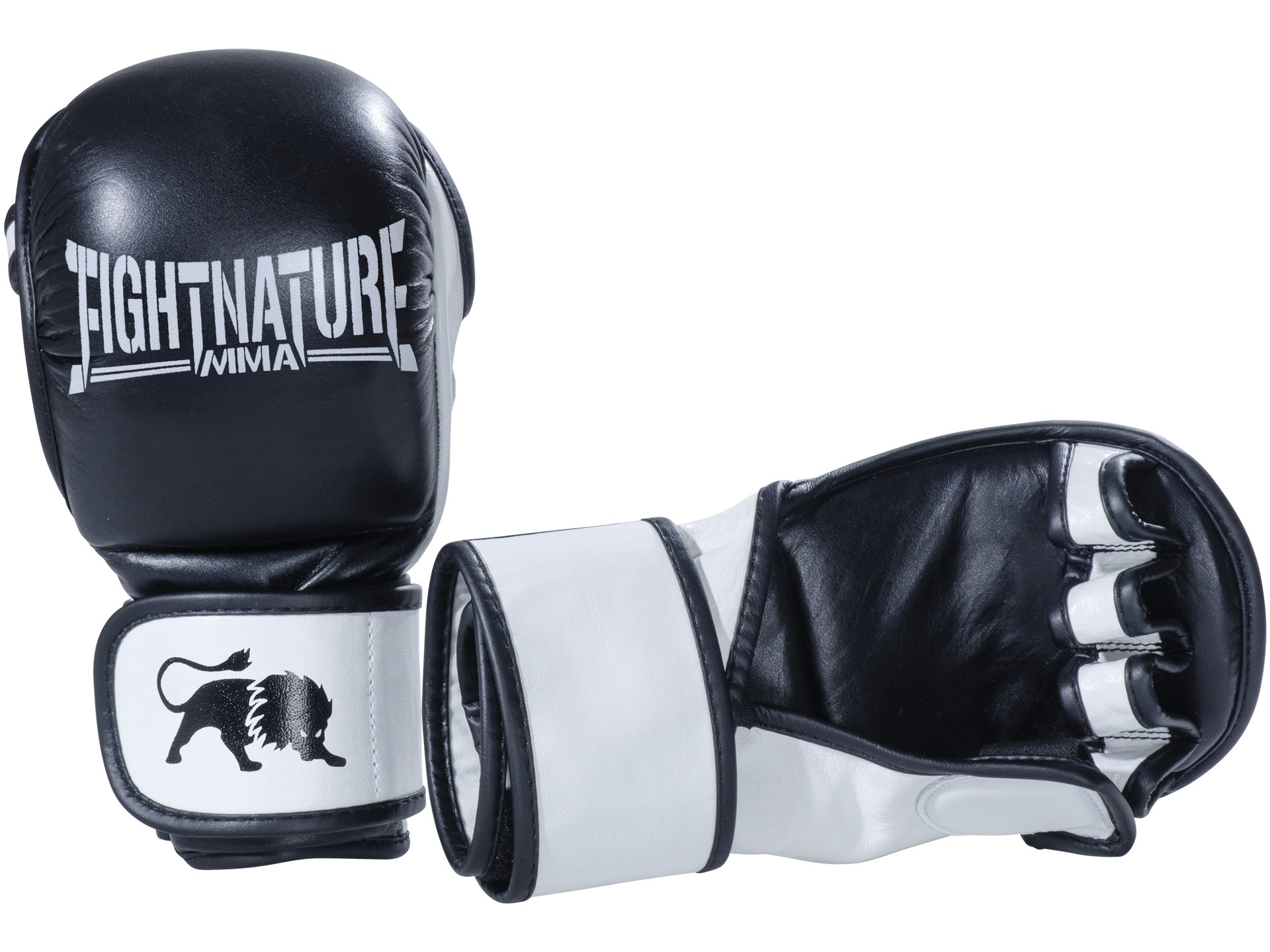 FIGHTNATURE MMA Handschuhe Sparring Leder