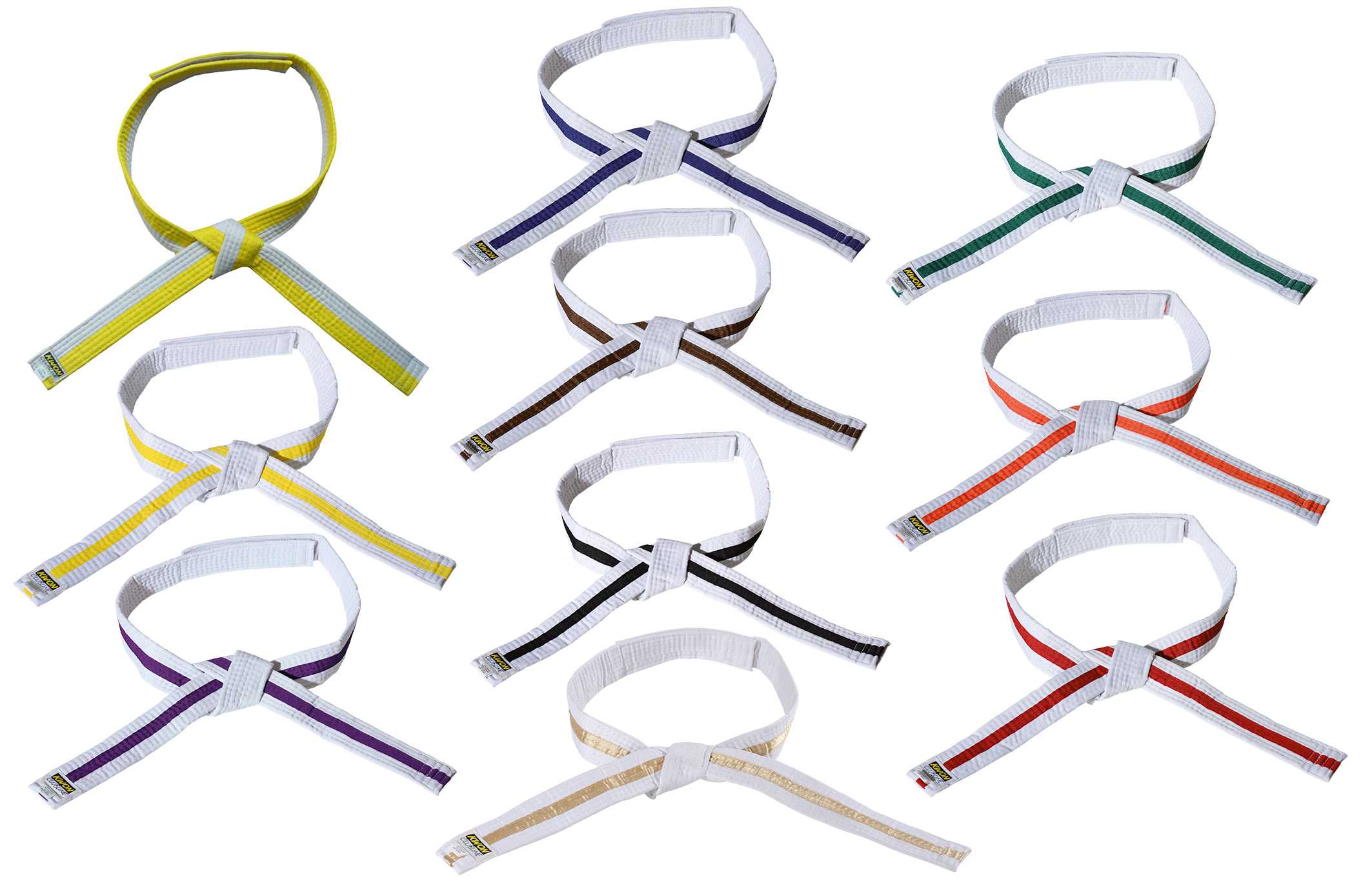 Klettgürtel für Kinder mehrfarbig